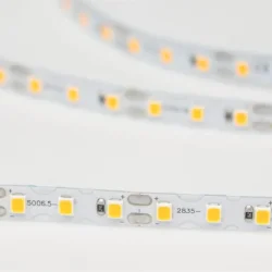 Светодиодная лента S-образная 2835, 120led/m, yellow, 12V, IP20, BA6
