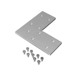 Соединитель угловой для накладного шинопровода Gravity (Серебро)