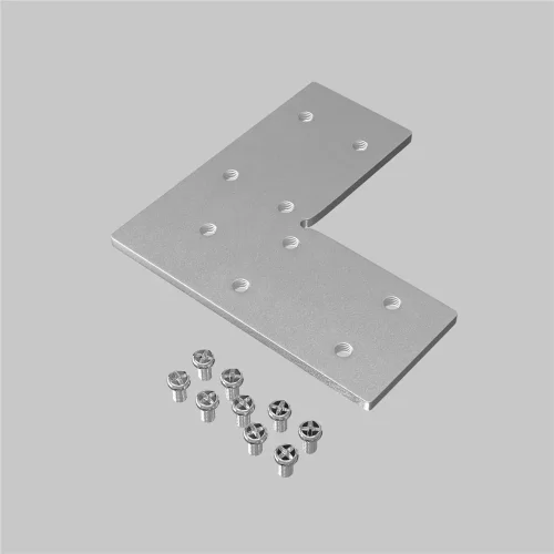 Соединитель угловой для накладного шинопровода Gravity (Серебро) - фото 2