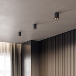 Светильник потолочный светодиодный Points 7W 3000K черный 25111/LED (067484)