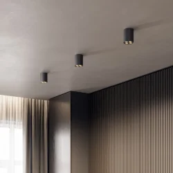 Светильник потолочный светодиодный Points 7W 3000K черный 25111/LED (067484)