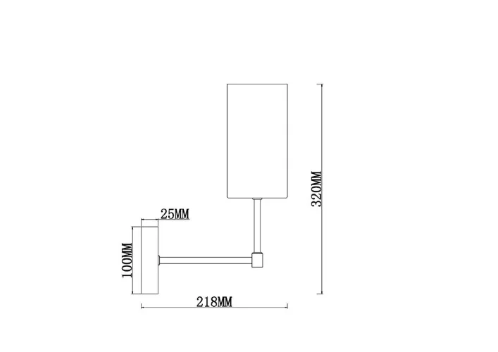 Настенный светильник (бра) Freya FR5184WL-01BS (Латунь) - фото 3
