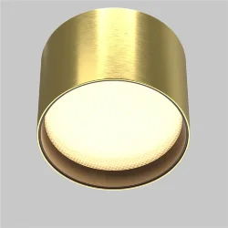 Потолочный светильник Блик / Glare 7 Вт 3000 К 120° IP 44 (Латунь) C127CL-L7W3K-BS
