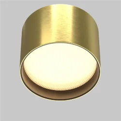 Потолочный светильник Блик / Glare 7 Вт 3000 К 120° IP 44 (Латунь) C127CL-L7W3K-BS