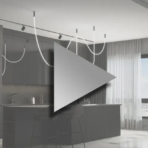 Заглушка для круглого гибкого неона Full light черный FL 28/20 черный - фото 4