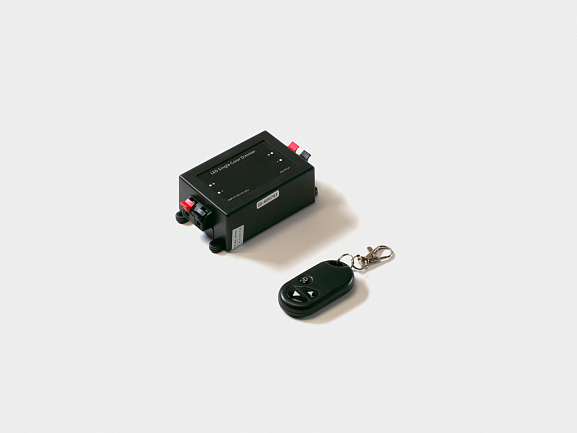 'Диммер для ленты с брелоком 8А 12V/24V,, RF-DIM-3-8A - фото