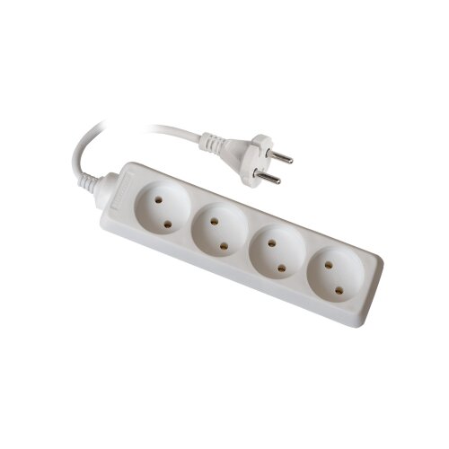 S-CD4-5 Удлинитель Uniel серии Стандарт, б-з, 4 гн., шнур 5 м - фото 1