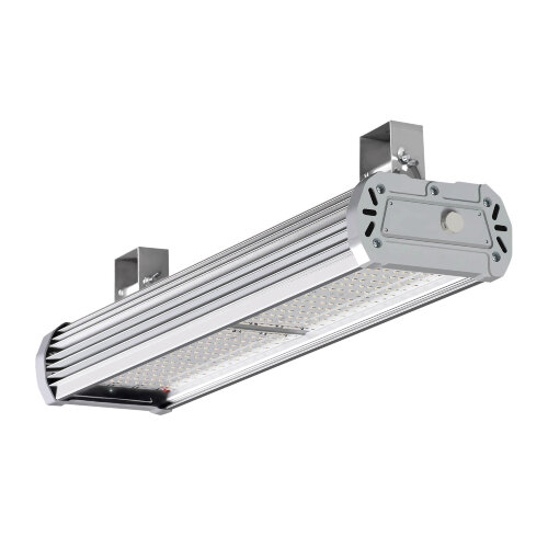 ULY-U42C 80W/5000K IP65 SILVER Светильник светодиодный промышленный. Белый свет (5000K) Угол 120 градусов. TM Uniel - фото