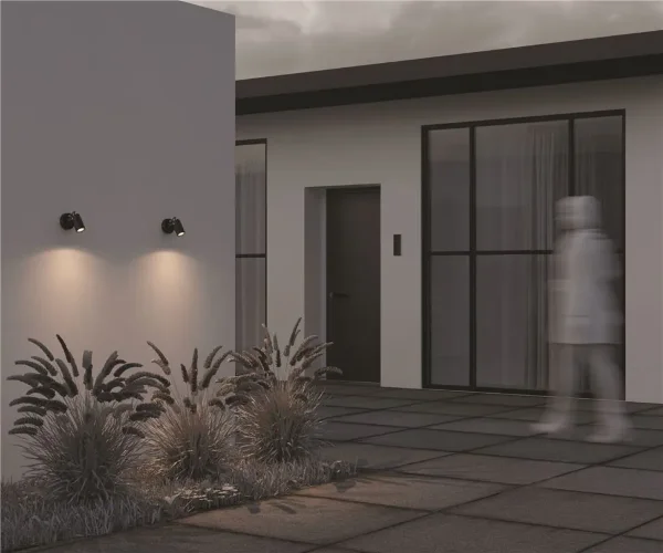 Настенный светильник (бра) Scope GU10х1 50Вт IP 65 (Черный) - фото 5