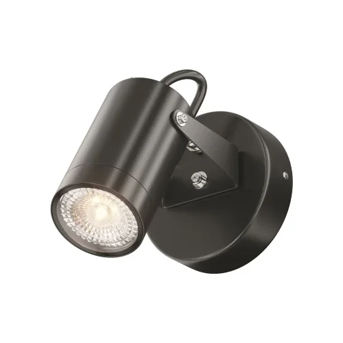 Настенный светильник (бра) Scope GU10х1 50Вт IP 65 (Черный) - фото 9