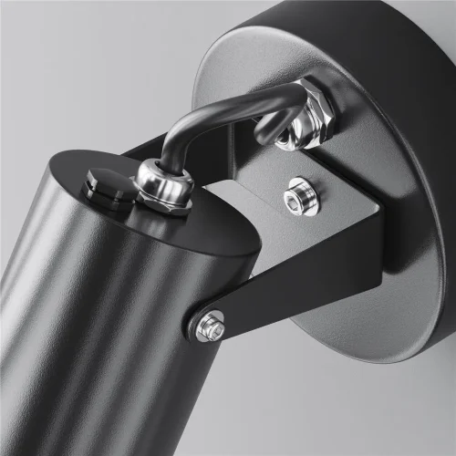 Настенный светильник (бра) Scope GU10х1 50Вт IP 65 (Черный) - фото 11