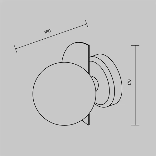 Настенный светильник (бра) Freya FR5391WL-01BS (Латунь) - фото 11
