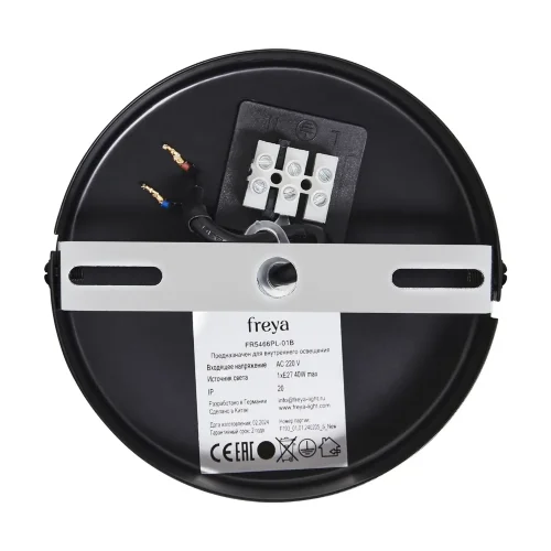 Подвесной светильник FR5466PL-01B Анфас / Enface E27x1 (Черный) FR5466PL-01B - фото 12