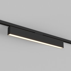 Трековый светильник IP 20, 20 Вт, LED 3000, черный, алюминий, Denkirs DK6630-BK