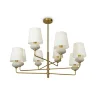 Подвесной светильник Керамика / Ceramics (Латунь) FR2029PL-08BS - фото