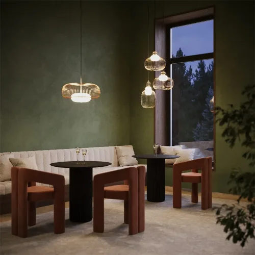 Подвесной светильник Левитация / Levitation 3000К 20Вт (Латунь) MOD376PL-L30G3K - фото 7