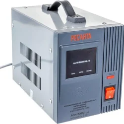 Стабилизатор напряжения АСН-2000/1-Ц 1ф 2кВт IP20 релейный Ресанта 63/6/4