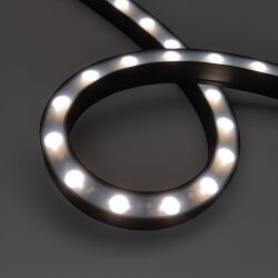 Грейзер DMX THOR-3D-F24-25х27mm 24V RGBW-Day4000 (24 W/m, IP65, 1m, wire х2) (Arlight, Силикон) 045265