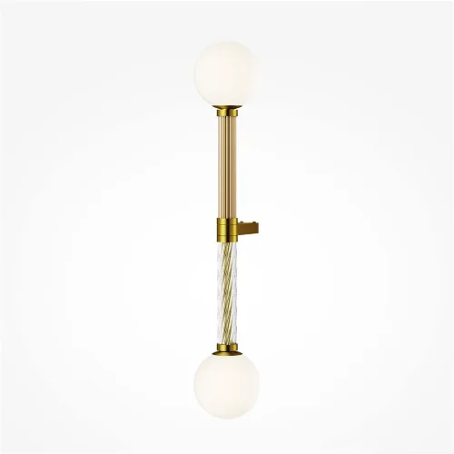 Настенный светильник (бра) Teatro G9х2 (Латунь) - фото 6