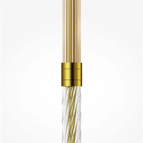 Настенный светильник (бра) Teatro G9х2 (Латунь) - фото 7