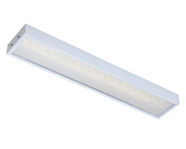 Универсальный офисный светодиодный светильник узкий 10 Вт IP20 595x110x40 мм 4000K Призма - фото 3