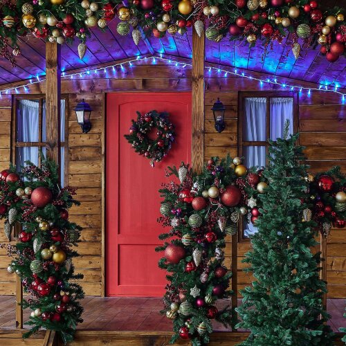 ULD-S1000-120-DWA BLUE IP67 Гирлянда светодиодная с контроллером, 120 светодиодов, 10 м, синяя, IP67, провод белый - фото 6