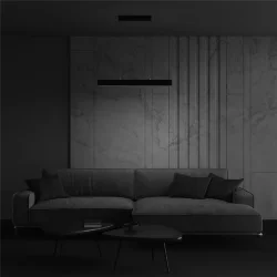 Подвесной светильник Шаг / Step 3000К 23Вт (Черный) P010PL-L23B