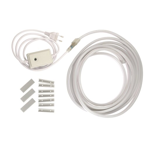 ULS-N22 10M-RGB-1.5M IP67 RRP100C01 Комплект светодиодной ленты 10 м, IP67, RGB, Cетевой шнур 1.5 м с контроллером, TM Uniel - фото 1