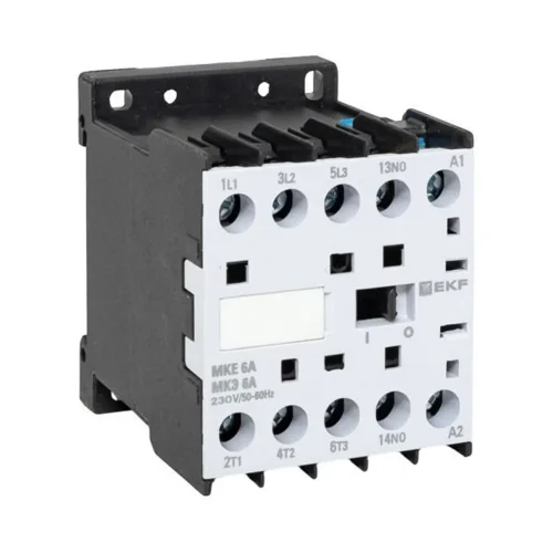 Мини-контактор МКЭ 6А кат. 230В AC 1НО PROxima EKF Mctr-s-6-230 - фото