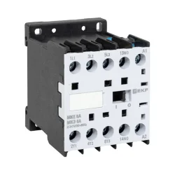 Мини-контактор МКЭ 6А кат. 230В AC 1НО PROxima EKF Mctr-s-6-230