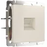 Розетка Ethernet RJ-45 (айвори матовый) W1181062 - фото