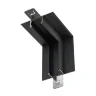 Коннектор угловой внутренний, встраиваемый под ГКЛ 12,5 мм Basity, черный (Черный) - фото