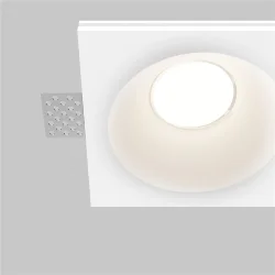 Встраиваемый светильник Гипс Модерн / Gyps Modern 2*GU10 10 Вт (Белый) DL129-GU10-02-W