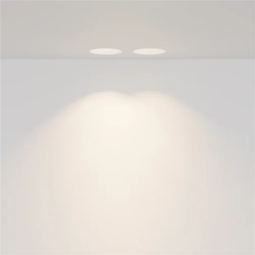 Встраиваемый светильник Гипс Модерн / Gyps Modern 2*GU10 10 Вт (Белый) DL129-GU10-02-W - фото 4