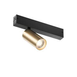 Акцентный светильник SMART SPOT 9W DIM 3000K-6000K, матовое золото с черным, Denkirs DK8010-BG