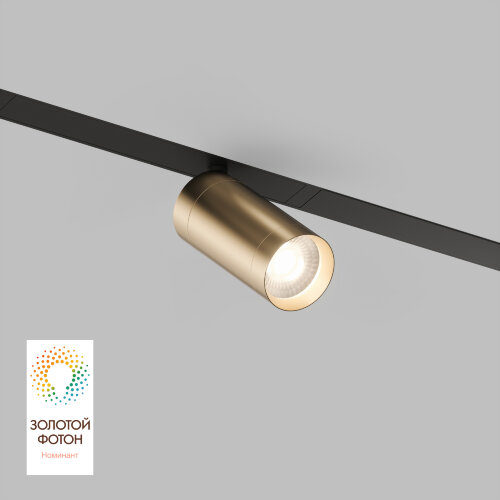 DK8010-BG Акцентный светильник SMART SPOT 9W DIM 3000K-6000K, матовое золото с черным.