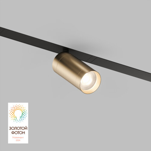 DK8010-BG Акцентный светильник SMART SPOT 9W DIM 3000K-6000K, матовое золото с черным.
