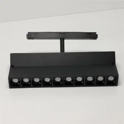 Светодиодный светильник трековый магнитный 35мм JH-MG10D MX74 (20W, 48V, warm white)