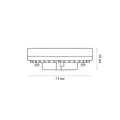 LED-GX53-12W-6500K-GX53-FR-SLS Лампа светодиодная, матовая, Дневной свет 6500K - фото 3