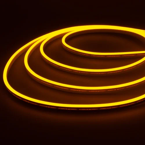 Светодиодный гибкий неон 0612 LN707 (220V DC, yellow, кратность реза 200мм) - фото I
