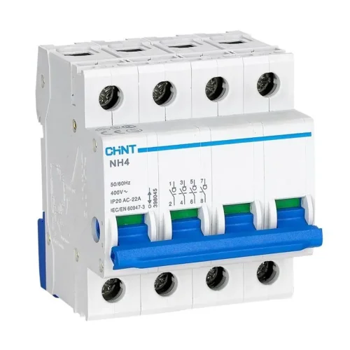 Выключатель нагрузки 4п 32А NH4 (R) CHINT 398046 - фото