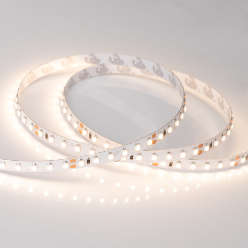 Светодиодная лента RT 2-5000 24V Warm2700 2x (3528, 600 LED, CRI98) (Arlight, 9.6 Вт/м, IP20) - фото 2