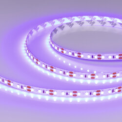 Светодиодная лента RT-А120-8mm 12V UV400 (9.6 W/m, IP20, 2835, 5m) (Arlight, Открытый) 012812(2)
