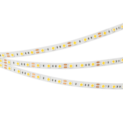 Светодиодная лента RT-B60-10mm 12V White6000 (14.4 W/m, IP20, 5060, 5m) (Arlight, 14.4 Вт/м, IP20) - фото 1