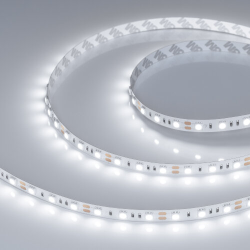 Светодиодная лента RT-B60-10mm 12V White6000 (14.4 W/m, IP20, 5060, 5m) (Arlight, 14.4 Вт/м, IP20) - фото 5
