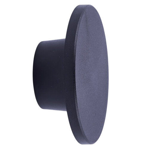 ULU-P35R-6W-3000K+4000K+6500K-D12 IP65 BLACK Светильник светодиодный уличный, Архитектурный накладной, С переключателем цвета свечения, Теплый3000K-Белый4000K-Дневной6500K, Диаметр 12 см, Корпус черный, TM Uniel - фото 1