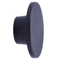 ULU-P35R-6W-3000K+4000K+6500K-D12 IP65 BLACK Светильник светодиодный уличный, Архитектурный накладной, С переключателем цвета свечения, Теплый3000K-Белый4000K-Дневной6500K, Диаметр 12 см, Корпус черный, TM Uniel