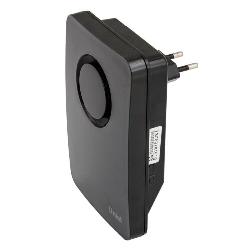 UDB-092W-R1T1-36S-BL Звонок электронный, 220В, 36 мелодий, Блистер, Черный - фото 4