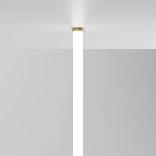 Встраиваемое крепление для круглого гибкого неона Full light латунь FL 2860 - фото