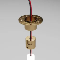 Встраиваемое крепление для круглого гибкого неона Full light латунь FL 2860 (070756)